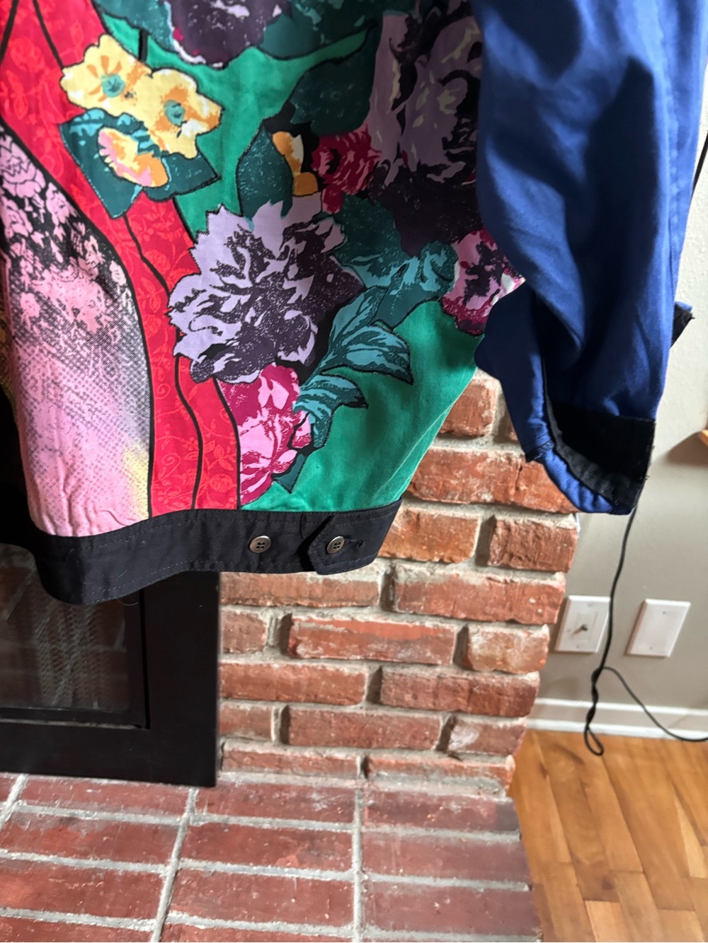 RARE vintage graphic art trucker jacket - Picture 9 of 16